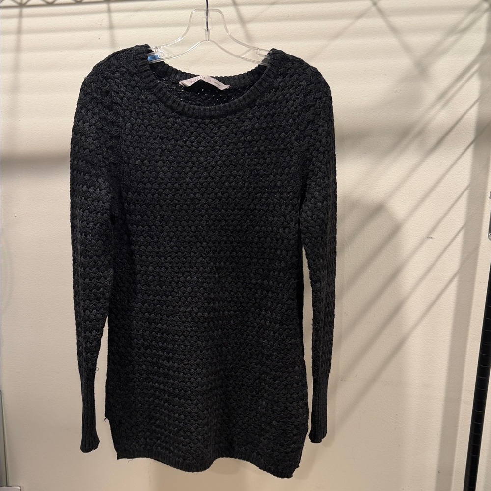 Athleta Wool Blend Tunic Crewneck Sweater